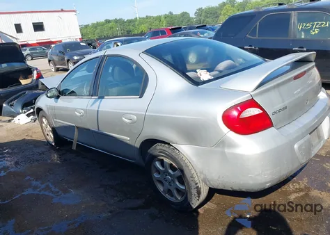 2004 Dodge Neon Sxt из США, поврежденный, VIN 1B3ES56C14D543467